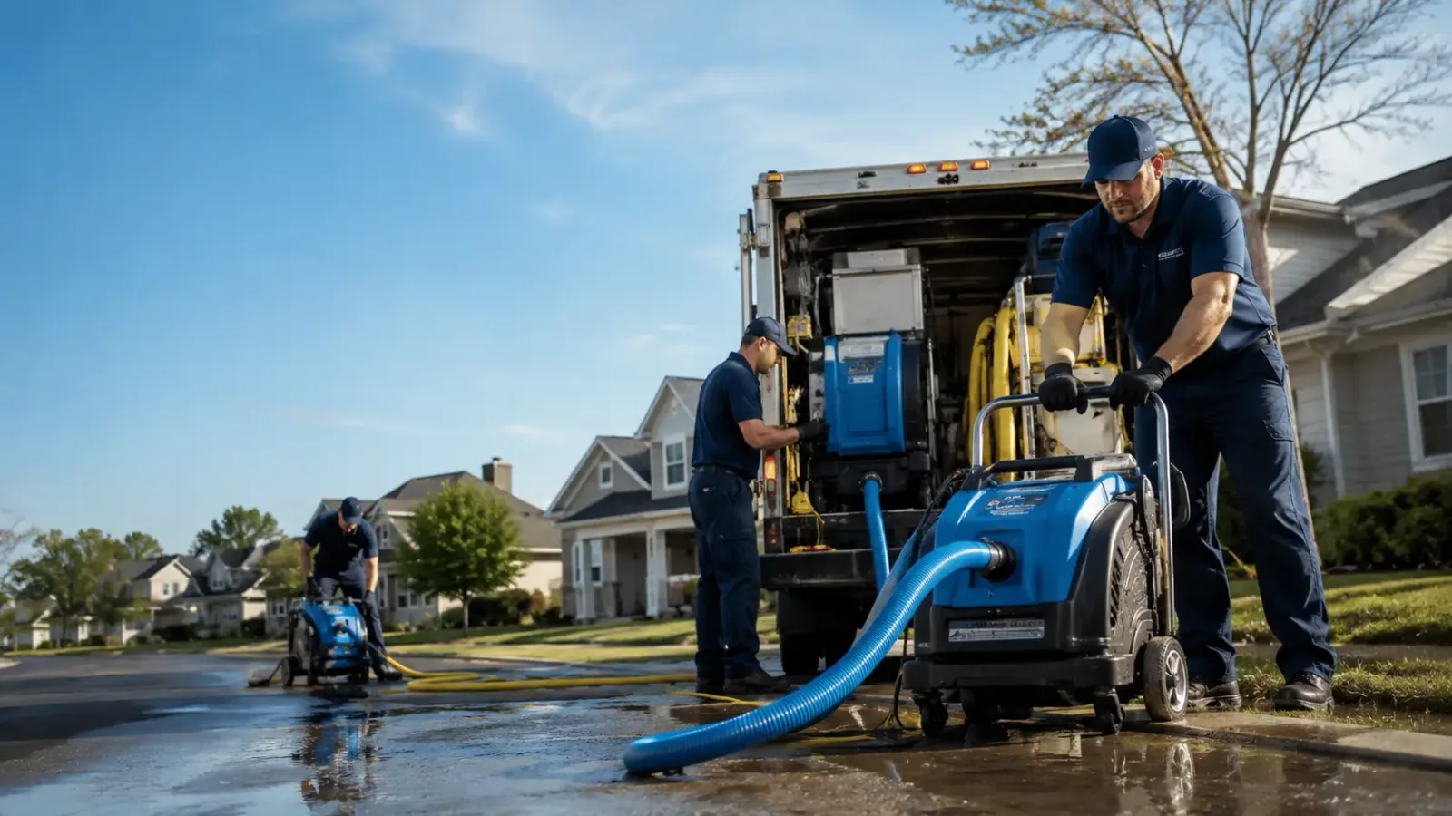 Flood Damage Cleanup in Hueysville, KY